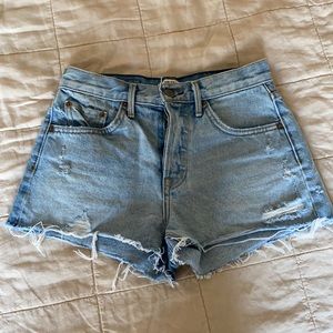 Grlfrnd denim shorts